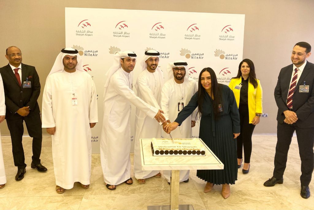 Nile Air launches its first flight from Sharjah International Airport