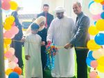 Salem bin Ham inaugurates the book fair at the United School